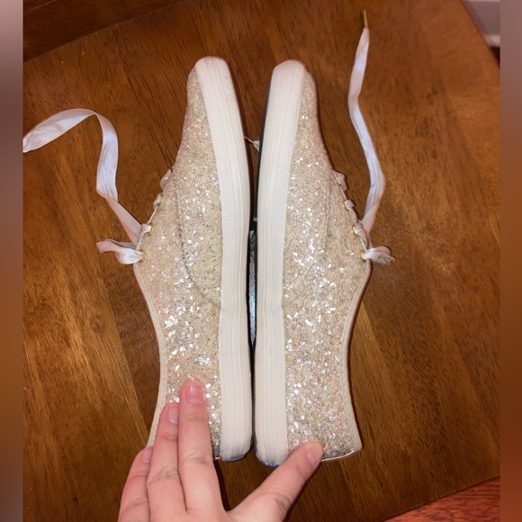 Kate Spade Glitter Keds sz6 - Picture 4 of 7